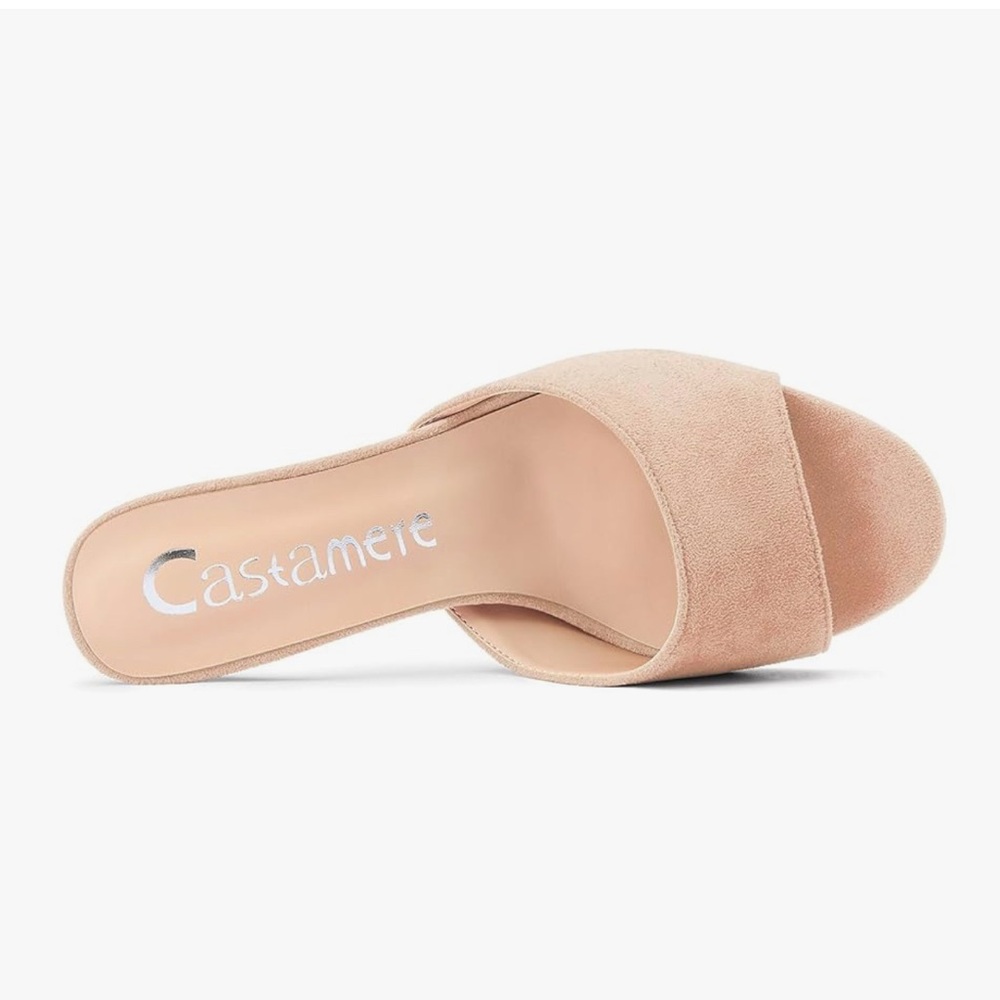 Women's Beige Mules